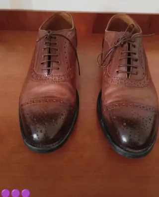 Scarpe Campanile in vera Pelle Marrone