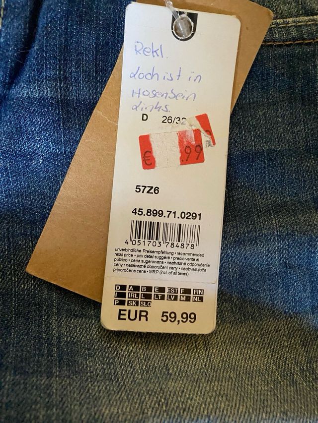 Jeans Uomo Oliver Blu