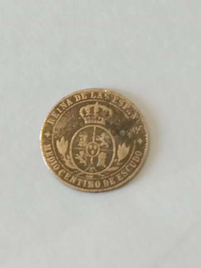 Moneda Isabel II 1868