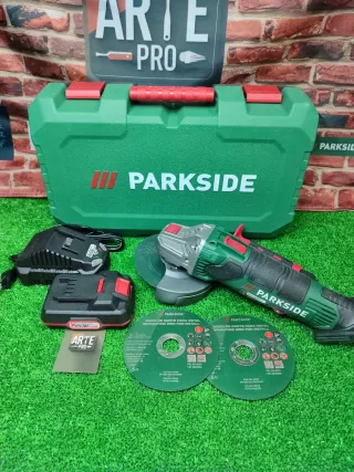 Amoladora Angular Parkside Recargable