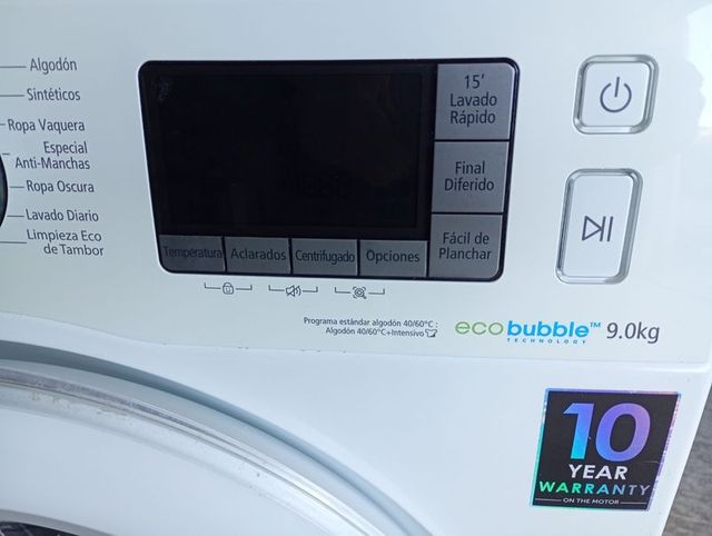 Lavadora Samsung 9kg 1400rpm