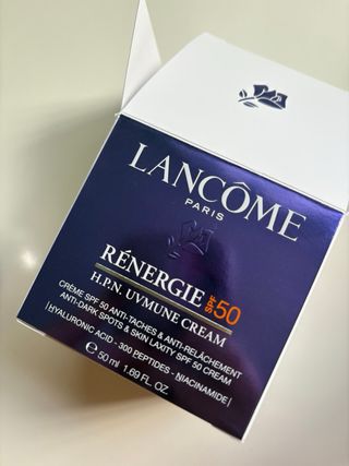 Lancome Renergie HPN UVmune Cream SPF 50