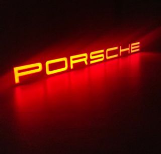 Insegna luminosa Porsche