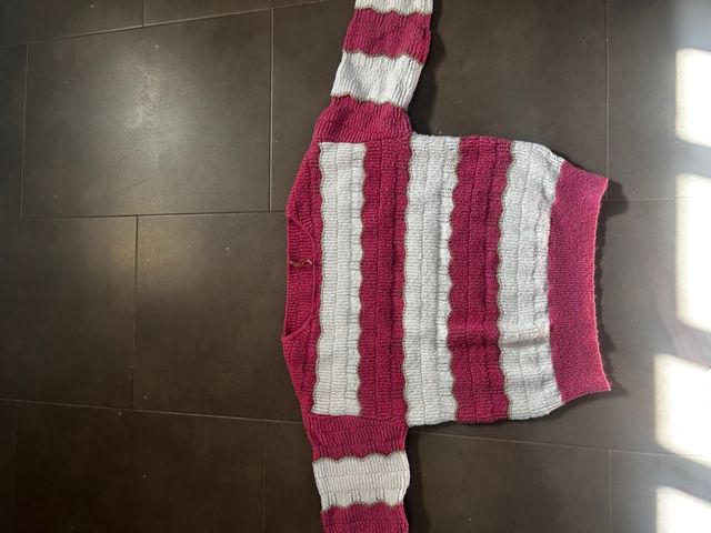 Jersey rayas rosa y blanco