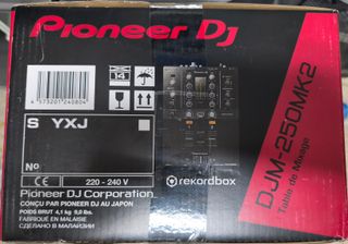 Pioneer DJM-250MK2 Mixer Nero