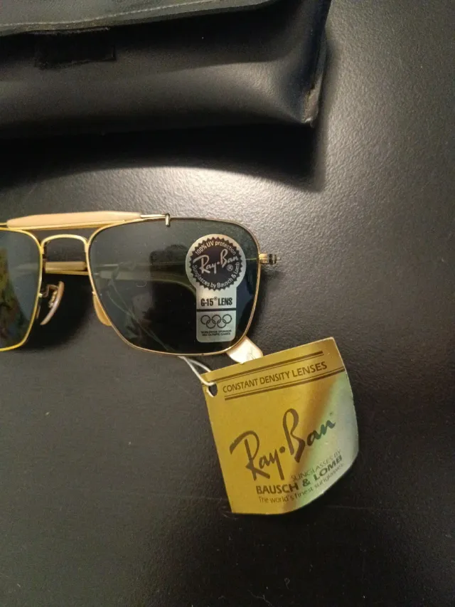 Gafas Ray-Ban G-15 Lentes Doradas