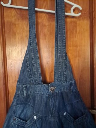 Vestido vaquero estilo pin up