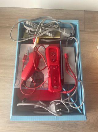 Nintendo Wii Edición Roja + Wii Sports