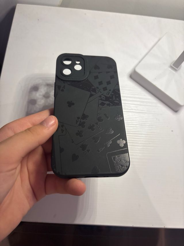 Mini custodia per iPhone 13 con flash e schede