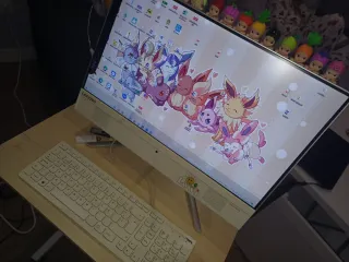 Ordenador de mesa Lenovo Beige/Blanco