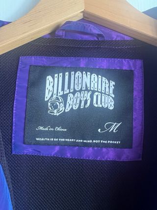 Auténtica Chaqueta Billionaire Boys Club Morado