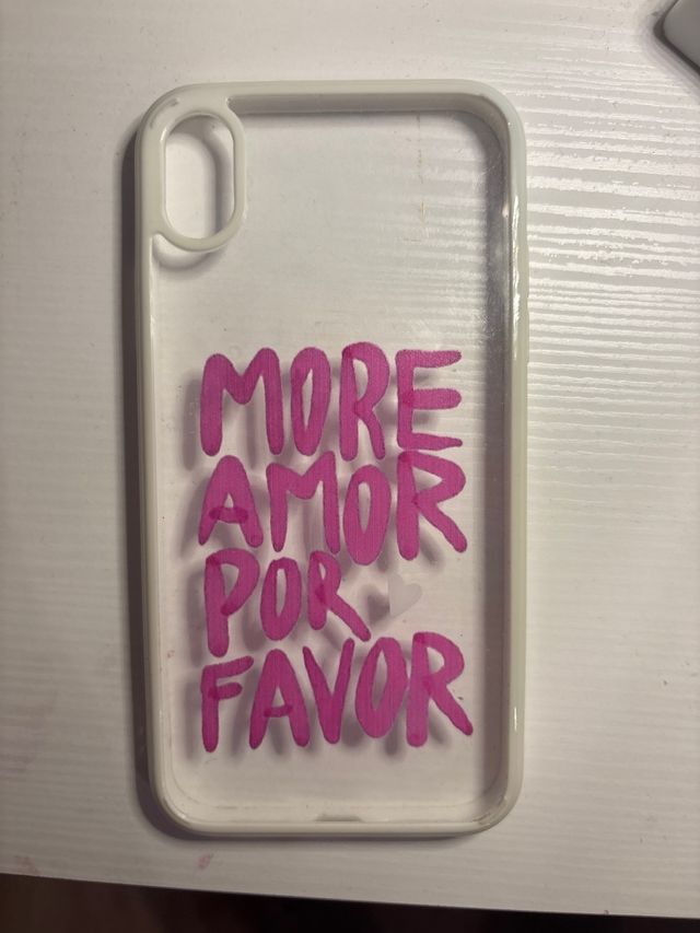 Custodia per iPhone XR More Love Please