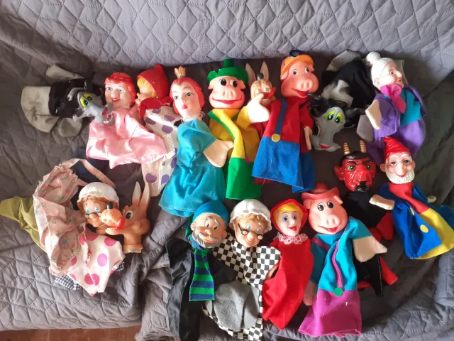 Lote de marionetas
