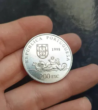 200 Escudos Portugal 1998