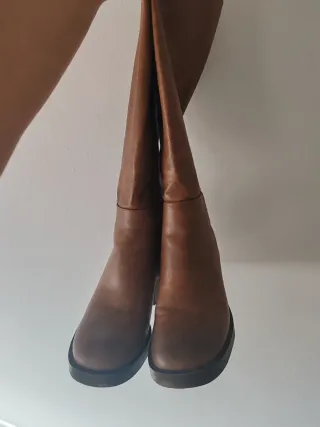 Botas altas marrones