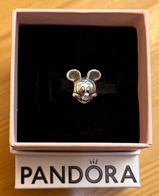 Charm Mickey Mouse Pandora Original Plata