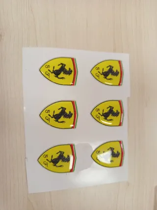Adesivi resinati Ferrari Scuderia
