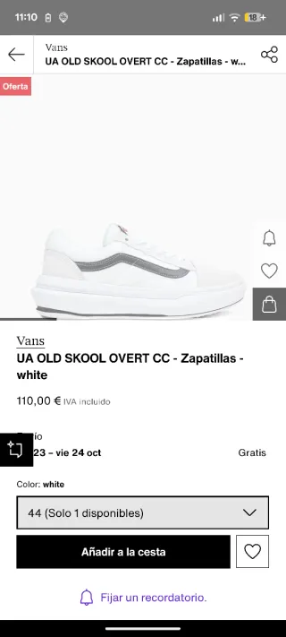 Zapatillas Vans Old Skool Over Nuevas a estrenar