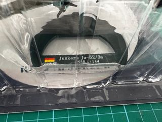 Maqueta Avión Junkers Ju-52/3 WWII escala 1:144