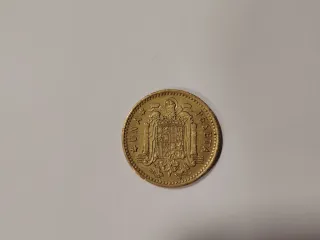 Moneda 1 Peseta 1966 Franco