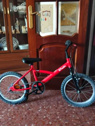 Bicicleta Infantil 16 Btwin Roja