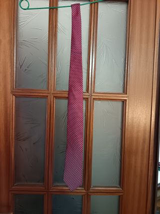 Corbata Tommy Hilfiger Roja y Azul