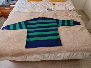 Jersey MANGO rayas oversize Talla XS