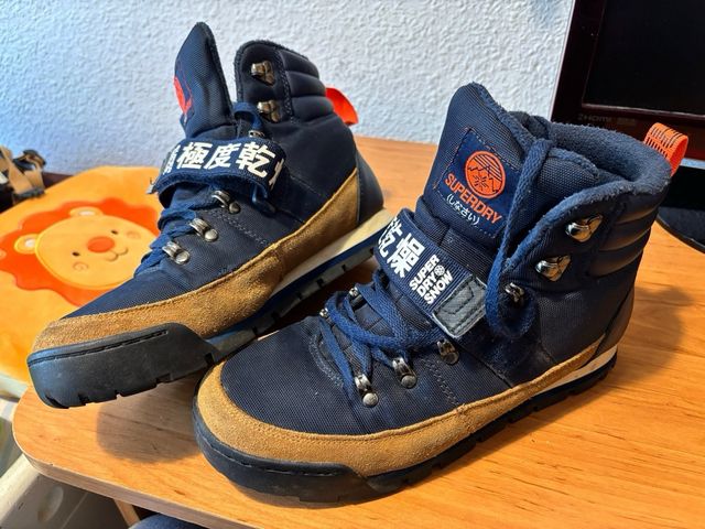 Botas Superdry Outlander Snow Azul/Marrón