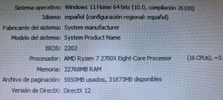 RYZEN7 GAMING-32GB RAM-SSD 1TB-HDD 4TB-RX5700XT 8G