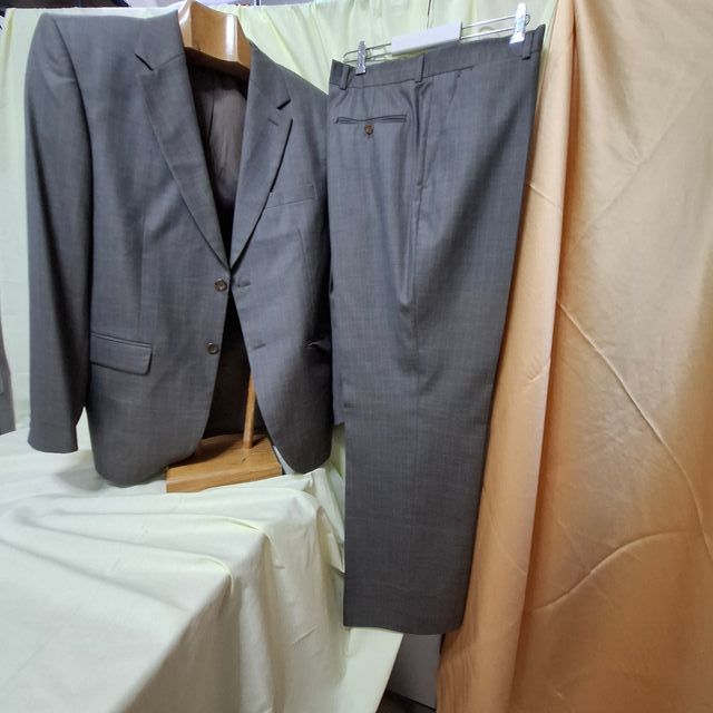 Traje de caballero gris/marron