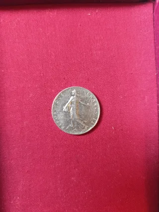 1 Franco 1977 Moneda Francesa