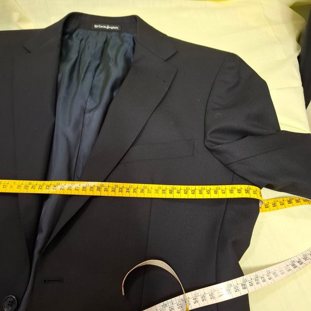 Traje de caballero negro