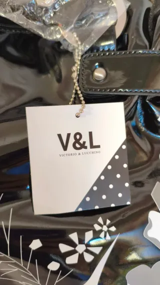 Bolso V&L (Victorio & Lucchino) Negro
