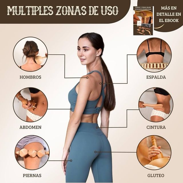 Kit Madero terapia Corporal NUEVO A ESTRENAR