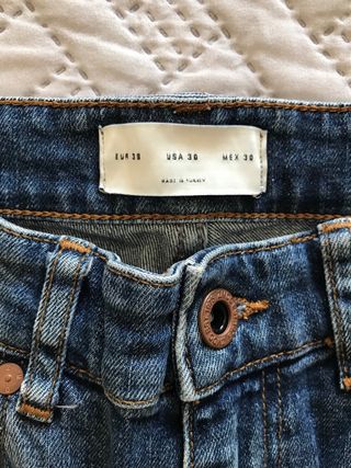 Vaqueros Zara Man