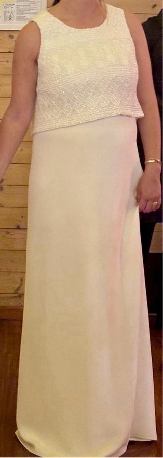 Vestido de Novia Blanco Jordi Anguera