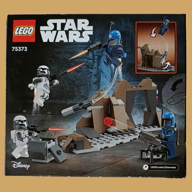 LEGO Star Wars 75373 Ambush on Mandalore Battle Pa