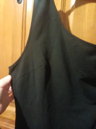 Vestido asimétrico negro