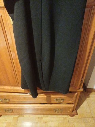 Vestido asimétrico negro