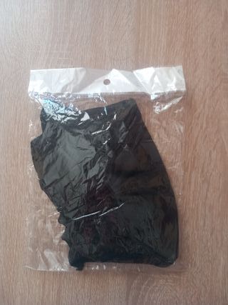 Pasamontañas elástico negro nuevo