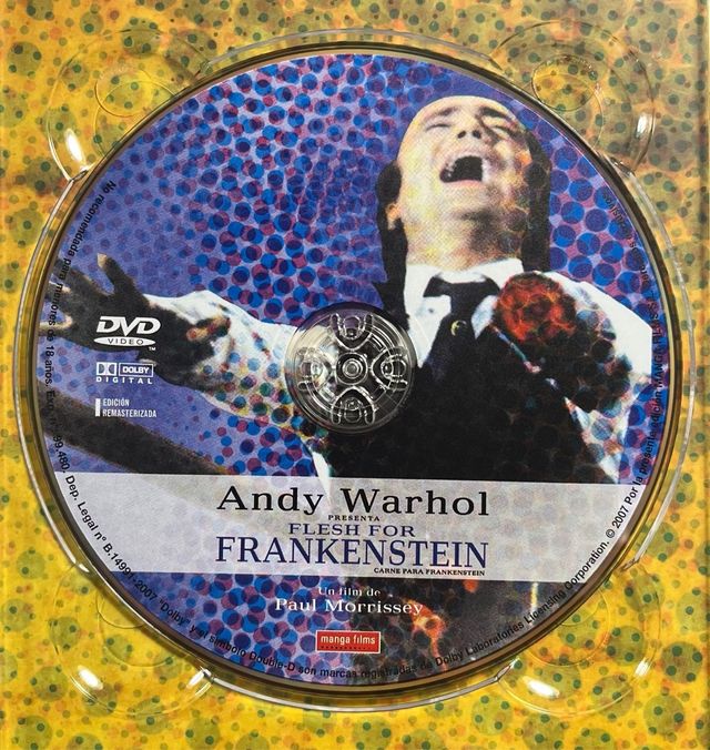 COLLEZIONE DI 5 FILM IN DVD DI ANDY WARHOL