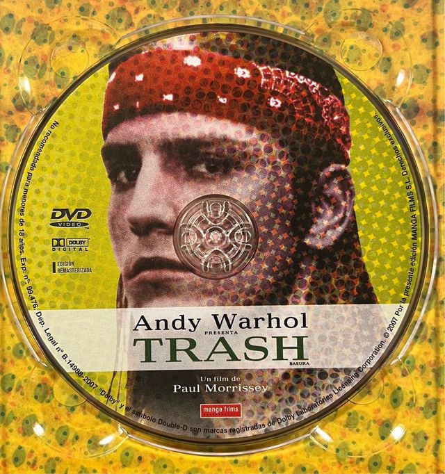 COLLEZIONE DI 5 FILM IN DVD DI ANDY WARHOL