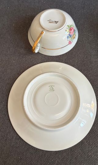 Tú y yo en porcelana de Limoges decoradas a mano