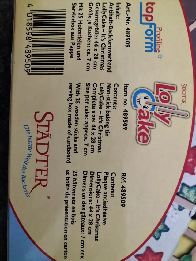 Teglia per Lollipop STADTER