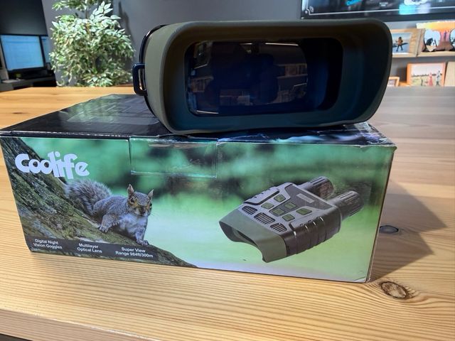 Prismáticos Coolife Visión Nocturna Cámara