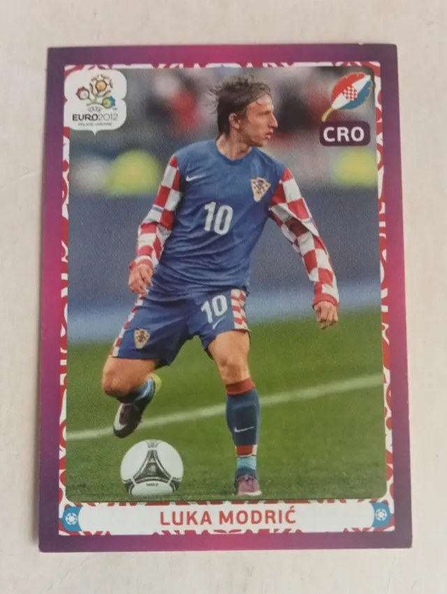 Cromos Luka Modric Euro 2012 CROACIA
