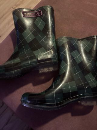 Botas de agua Custo Barcelona cuadros