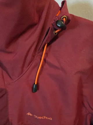 Chaqueta Quechua doble polar capucha