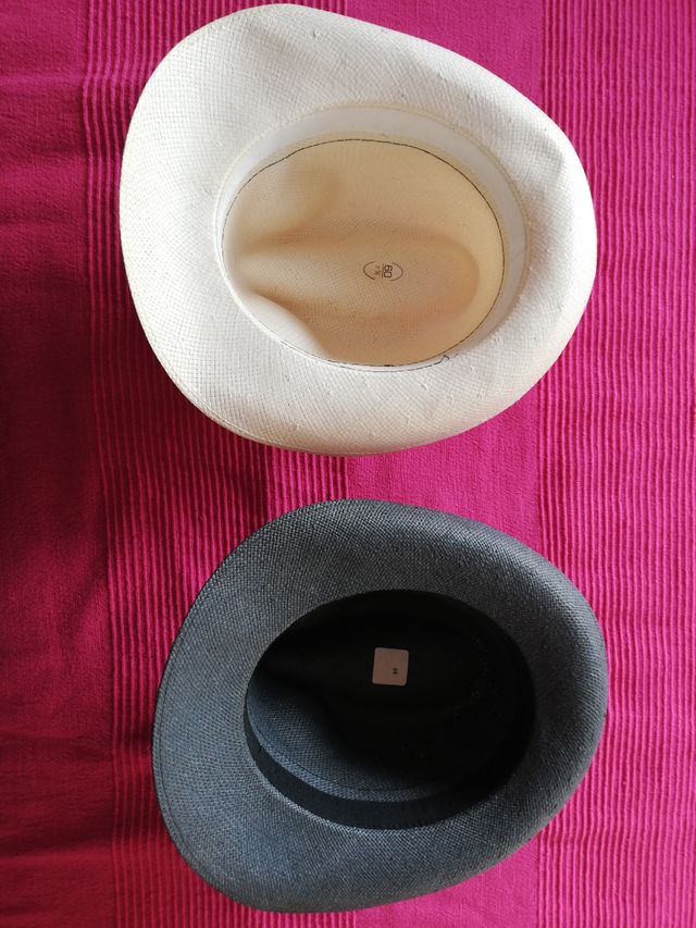 Coppia cappelli stile Panama