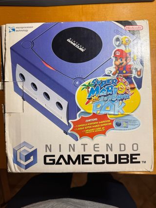 Nintendo GameCube Morada Caja Original